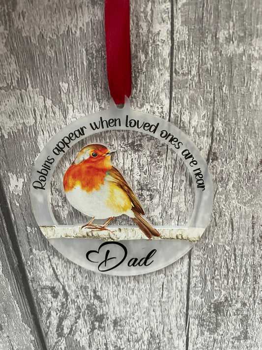 Christmas Acrylic Memorial