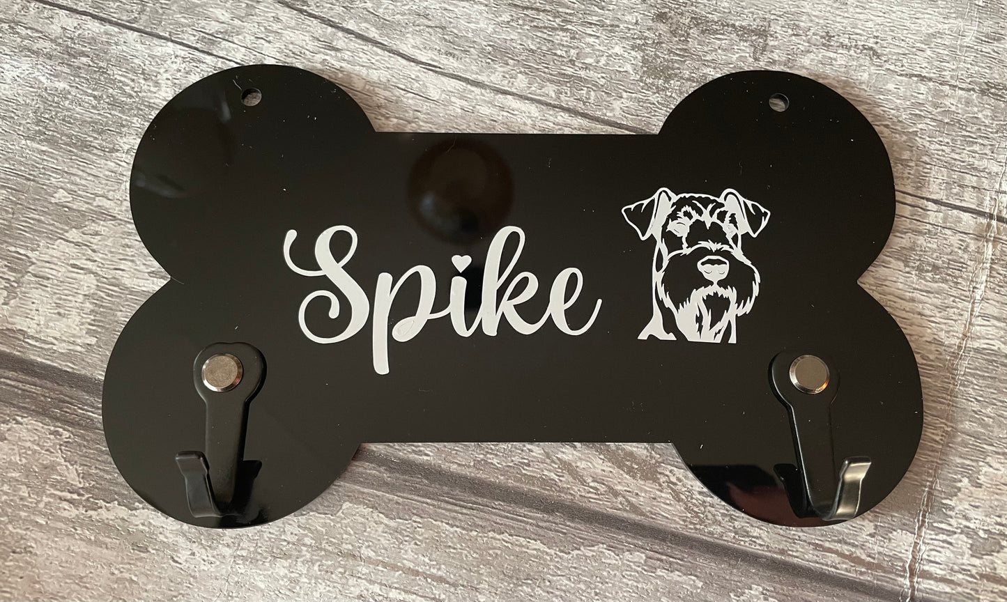 Dog lead holders Acrylic