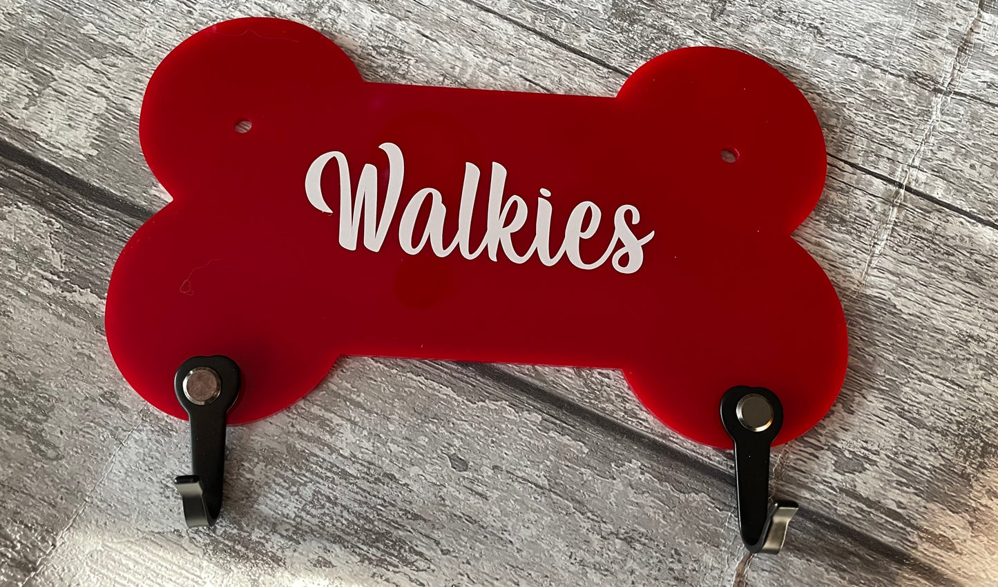 Dog lead holders Acrylic