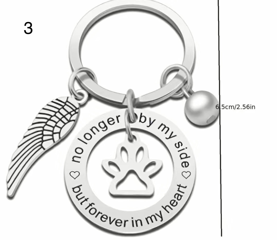 Stainless Steel Memorial keyrings