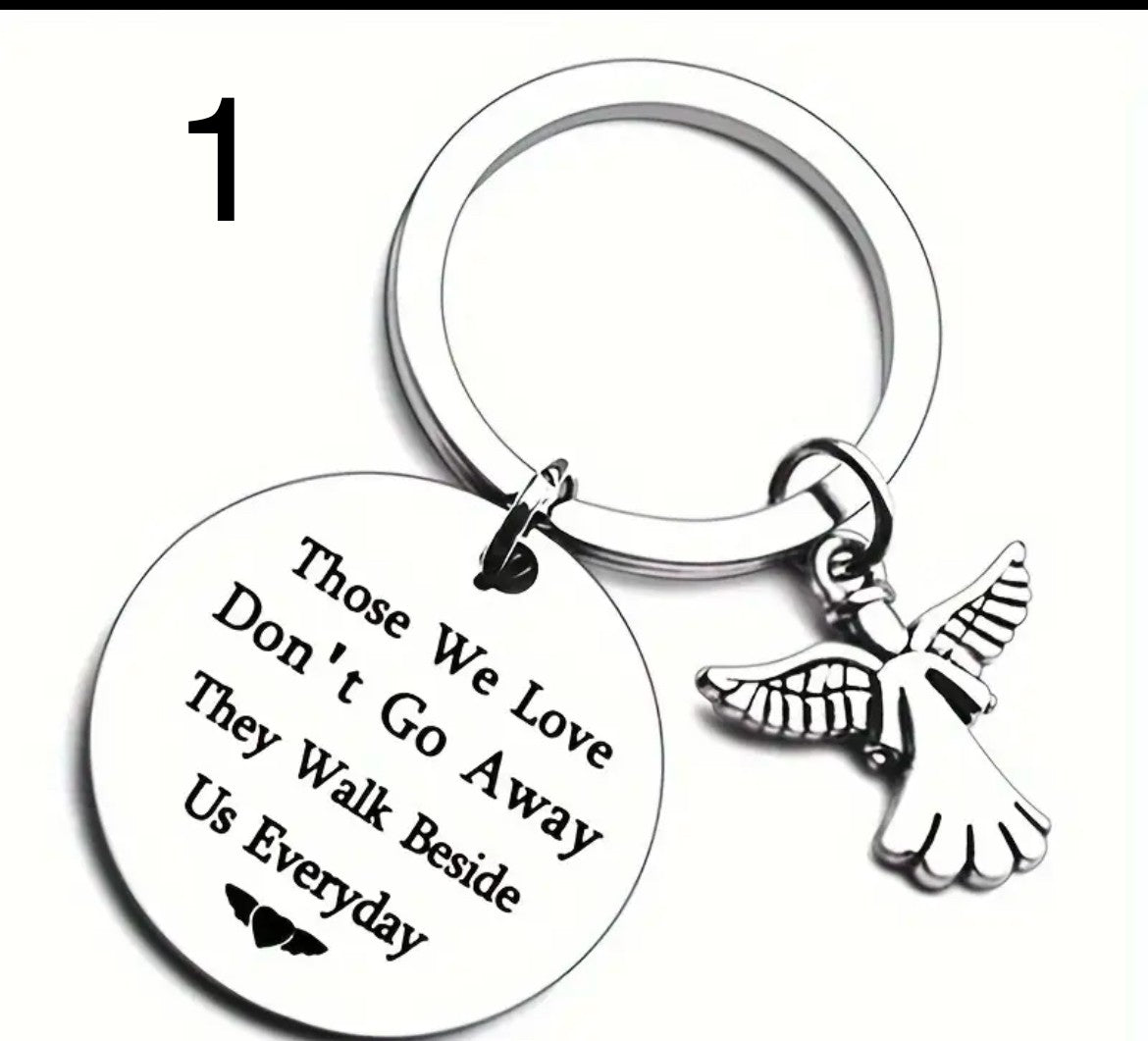 Stainless Steel Memorial keyrings