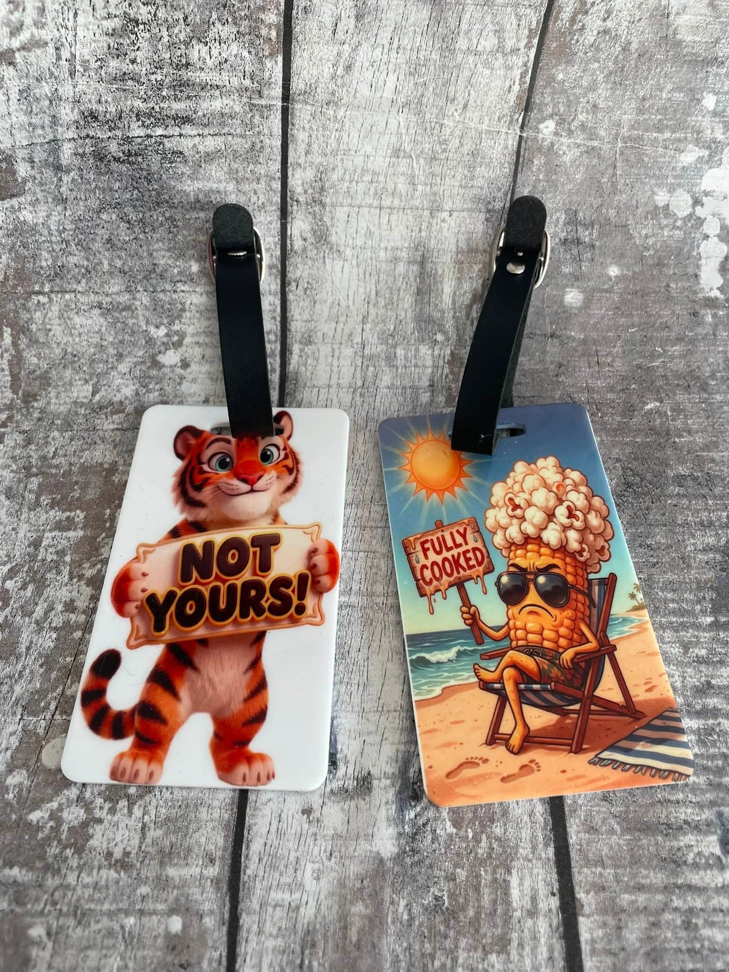 Acrylic Luggage tags  - Animals