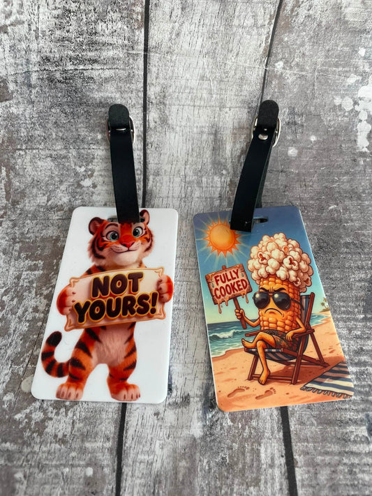 Acrylic Luggage tags  - Animals