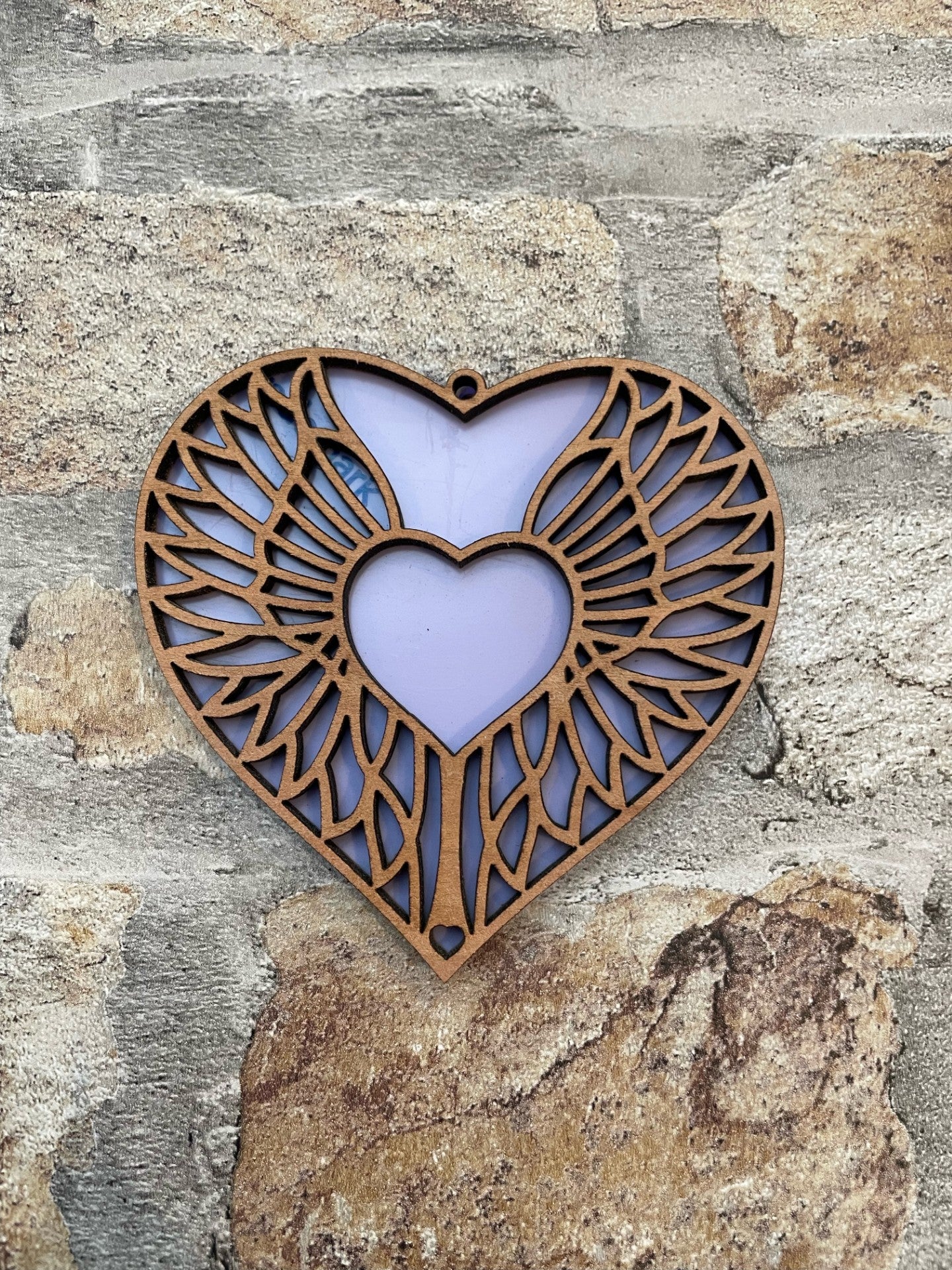 2 layer Heart Memorial