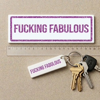 Sweary Plaques and Keyrings