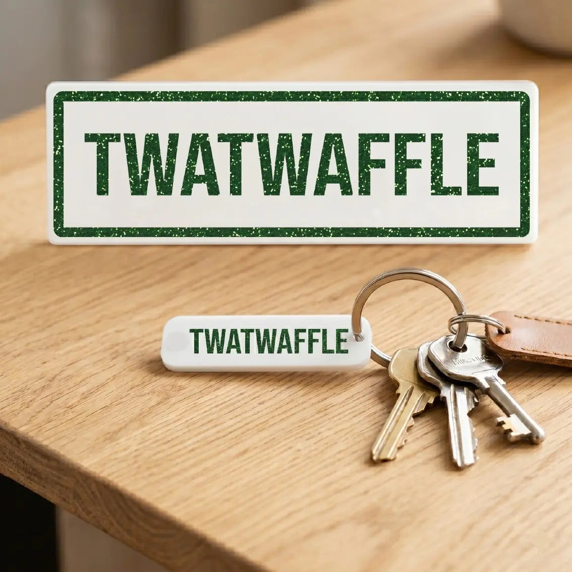Sweary Plaques and Keyrings