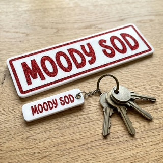 Sweary Plaques and Keyrings