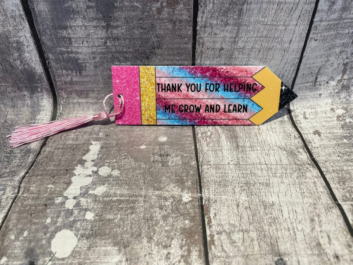 Teacher Acrylic Bookmark