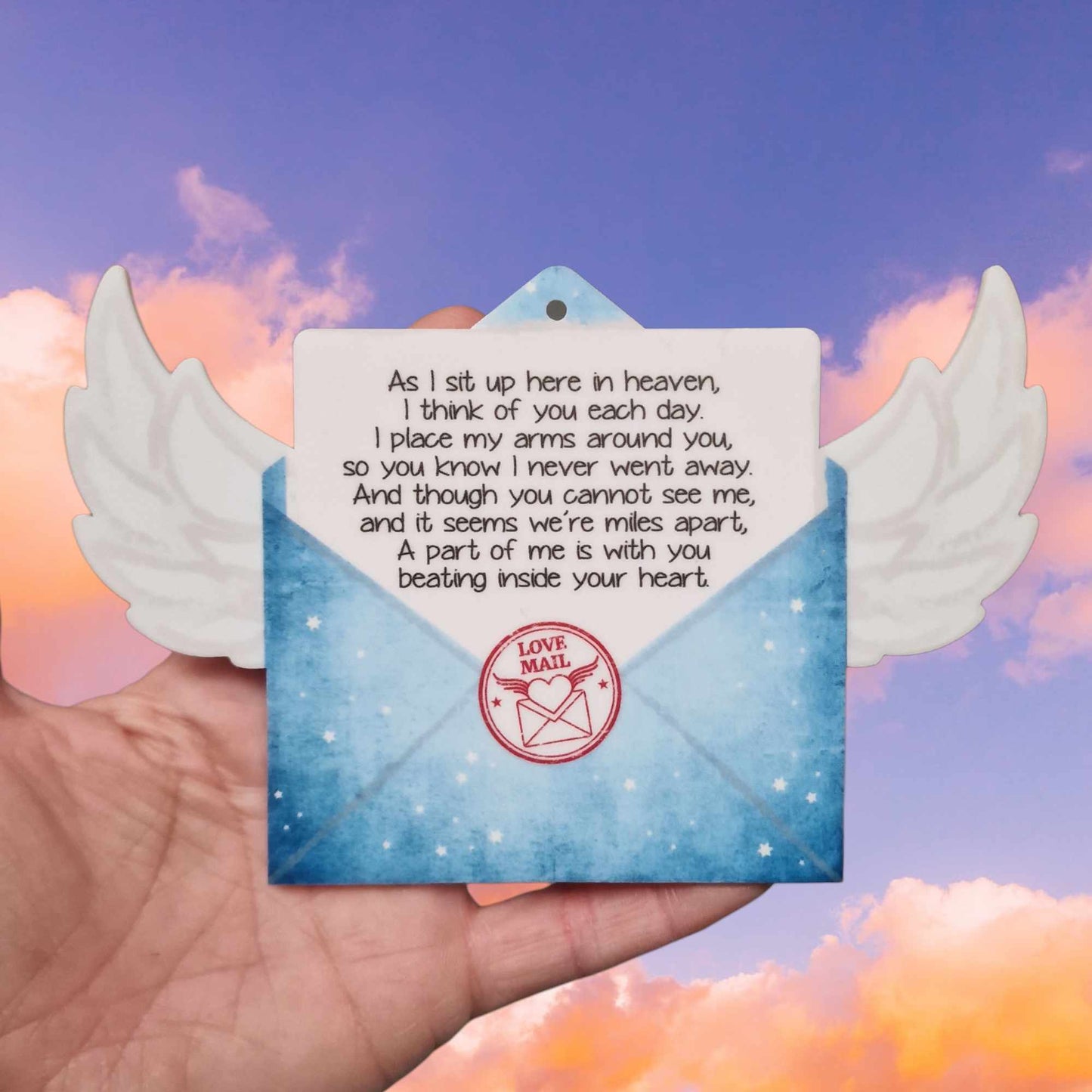 UV Printed Letter from Heaven